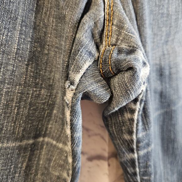 Judy Blue Jeans Women's Size 5 Mid Rise Button Fly Skinny Stretch Made in USA - Picture 8 of 8